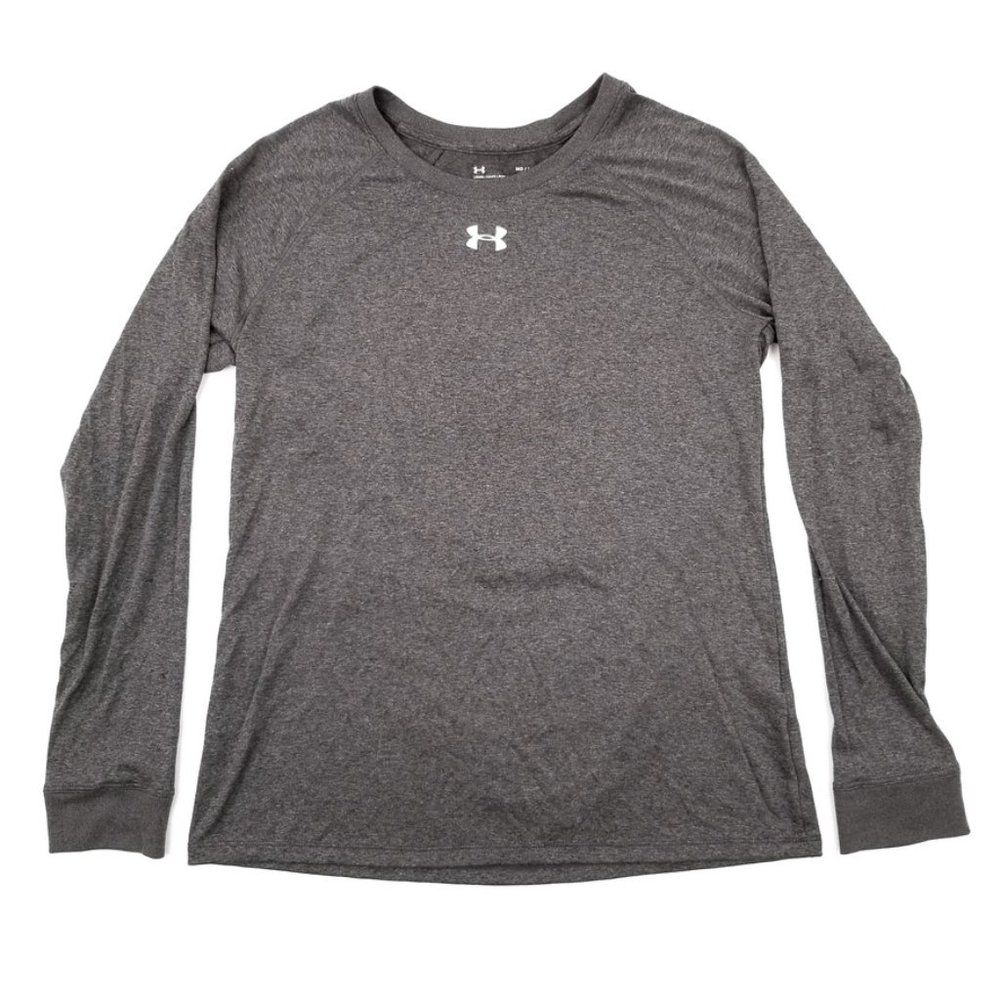 Under Armour | Gray Space Dye Heatgear Loose Shirt